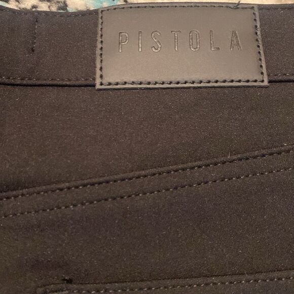 Women’s PISTOLA ALINE NIGHT OUT Black Pants - Picture 8 of 10